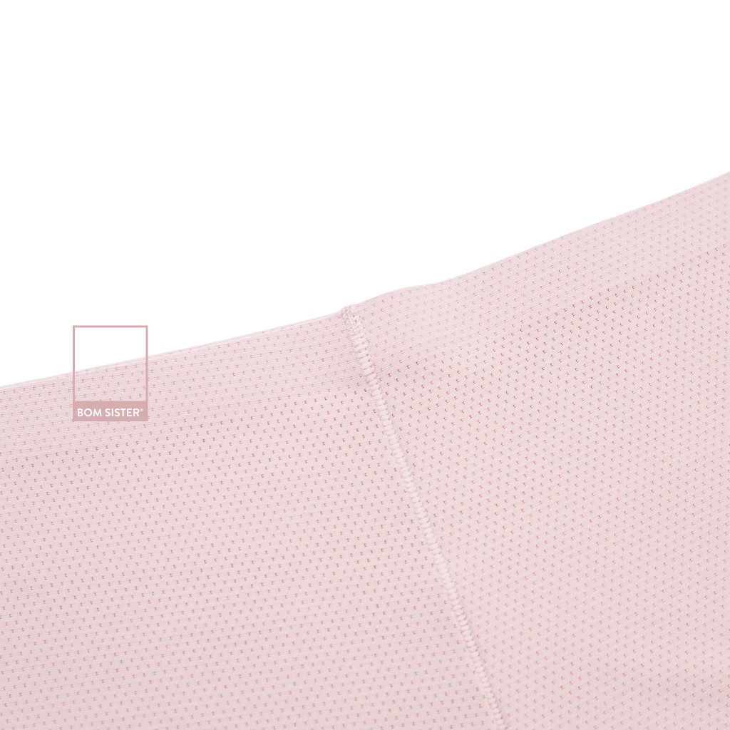 Quần đùi chống lộ su đúc thông hơi ép viền màu trơn BOM SISTER MUQD6190