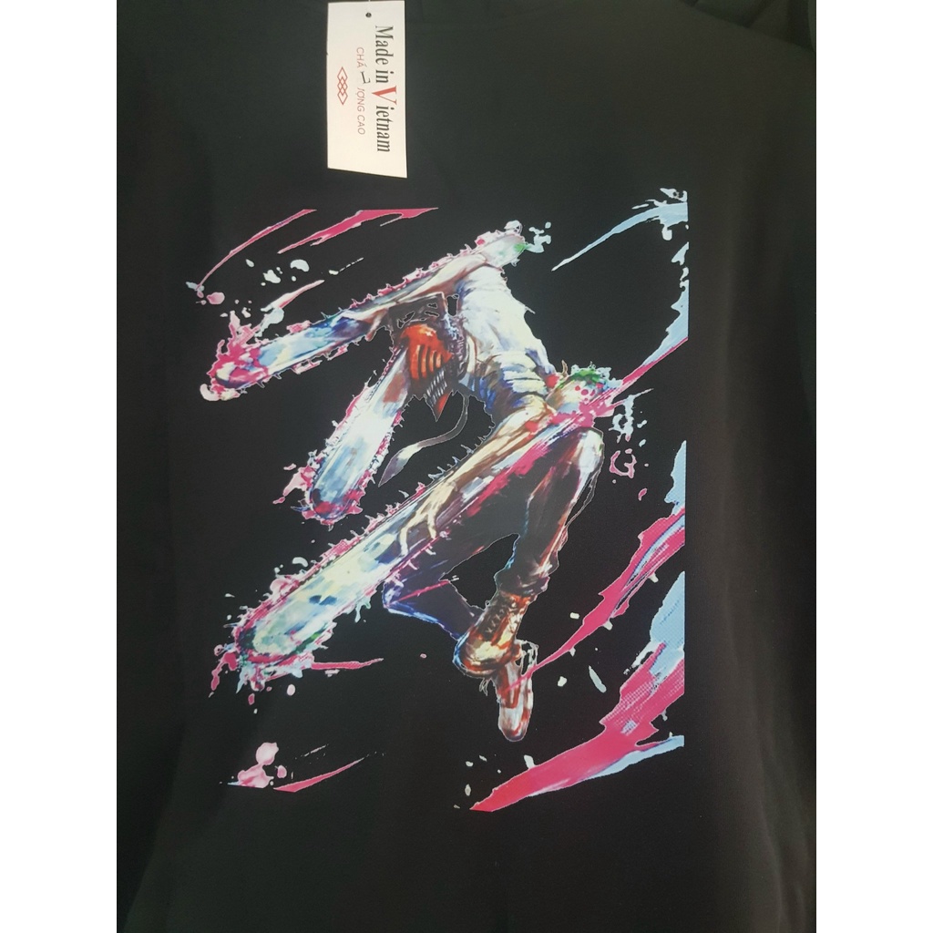 Áo kimono Chainsaw man, áo khoác in hình chainsawman, denji, power, aki, makima phong cách Nhật Bản