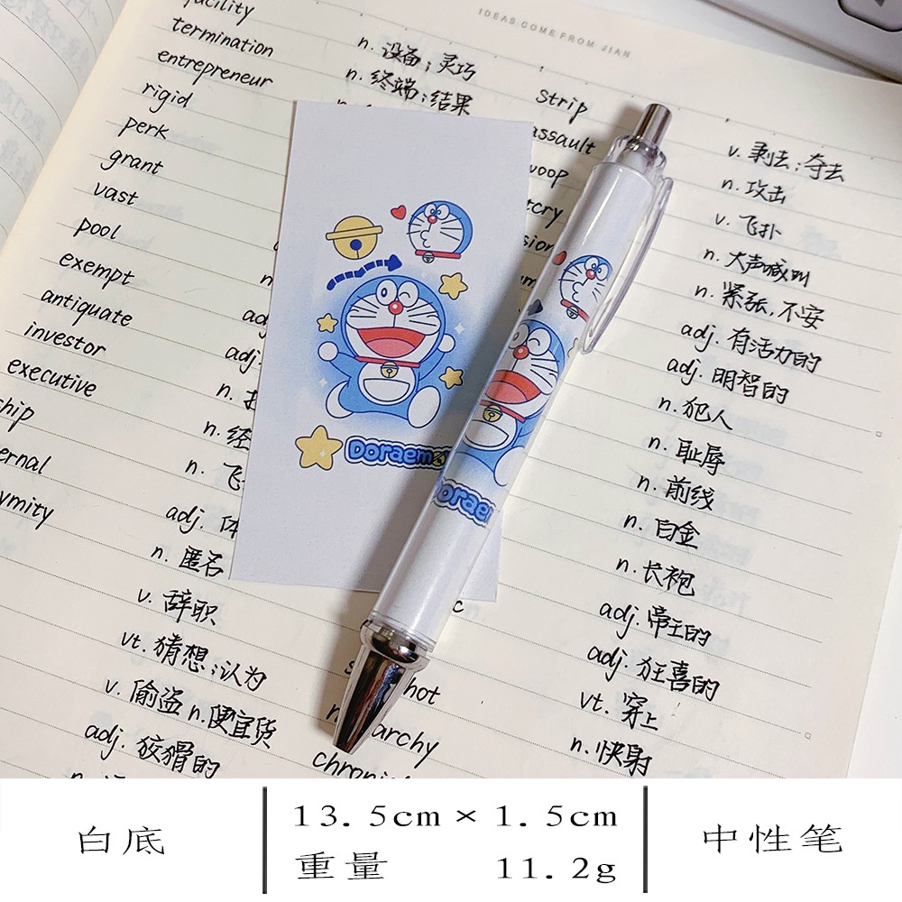 Bút Gel Mực Đen Ngòi 0.5MM Khô Nhanh Cho Học Sinh