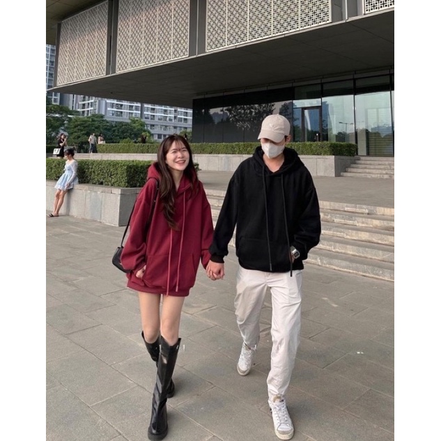 [Rẻ Vô Địch] Áo Nỉ Hoodie Trơn Unisex Cao Cấp Phong Cách Hàn Quốc❣️Hoodie Trơn Cao Cấp Hot