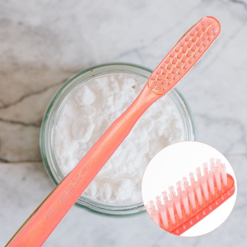 Set 6 Bàn Chải Đánh Răng Cầm Tay Bằng Nhựa Nhiều Màu Sắc