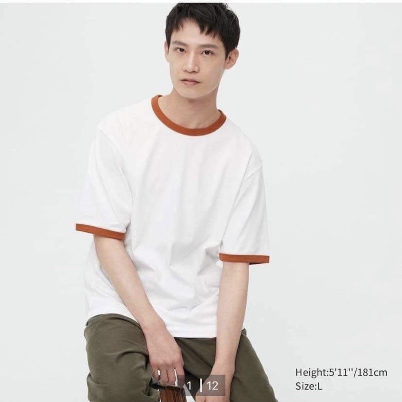 áo thun tay lỡ uniqlo (chính hãng)