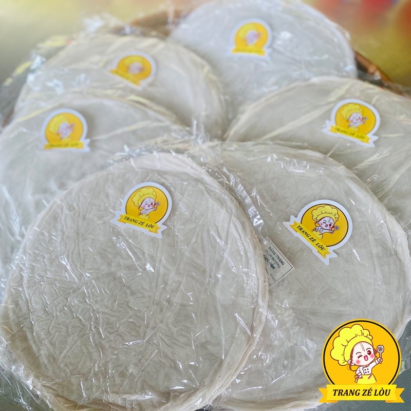 Bánh Tráng Phơi Sương Tròn Mỏng Dẻo🥞Thơm Ngọt Vị Bột Gạo🥞Ăn Vặt Trang Zé Lòu