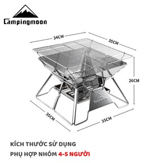 BẾP NƯỚNG CẮM TRẠI DÃ NGOẠI CAMPINGMOON MT-2