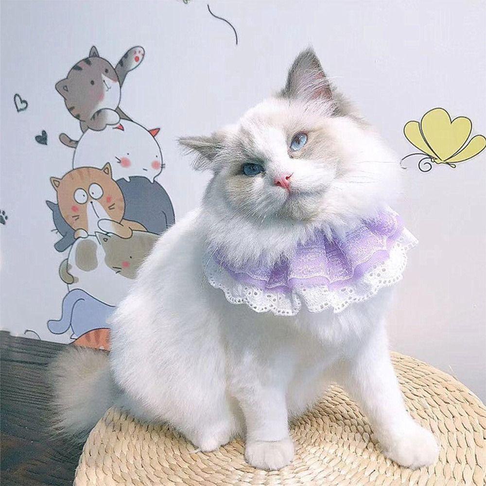 WTTLE Vòng Cổ HìNh Nơ BướM Cho Thú Cưng