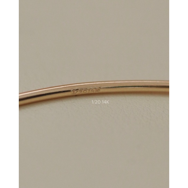 Kiềng tay nữ vàng bọc INS HOPE Bracelet / 14K Gold Filled phối charm cao cấp không phai