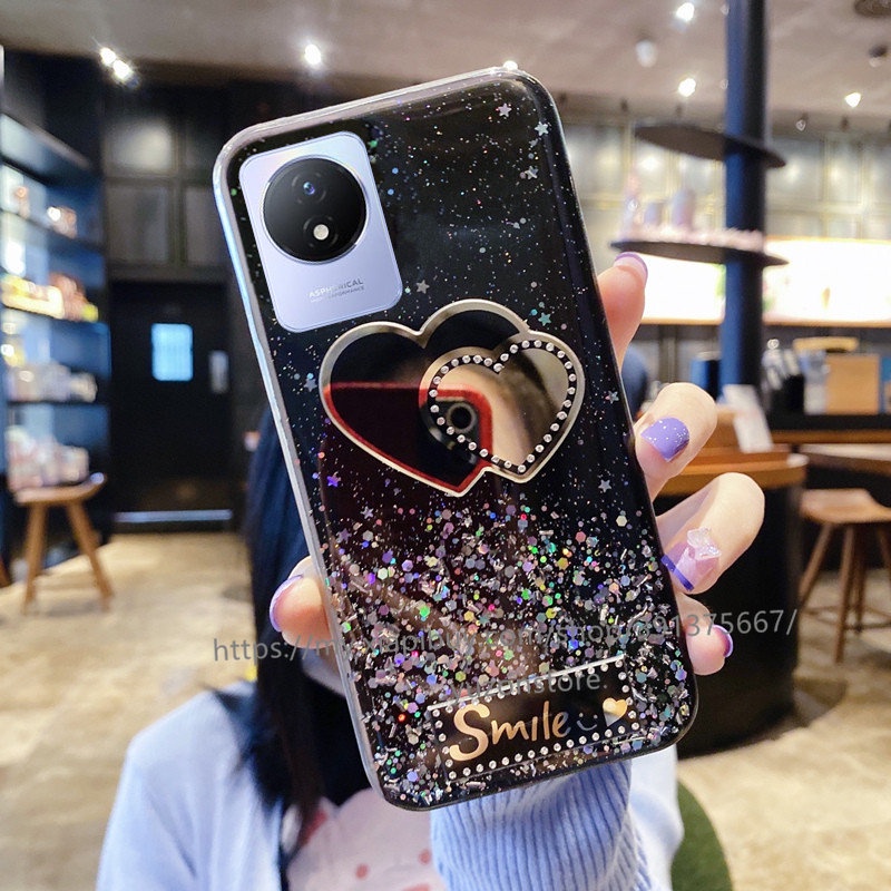 Ốp Điện Thoại Mềm Họa Tiết Bầu Trời Sao Cho 2023 VIVO Y02 Y02s IQOO 11 Y35 Y22 Y22s Y16 V25e V25 Pro 5G