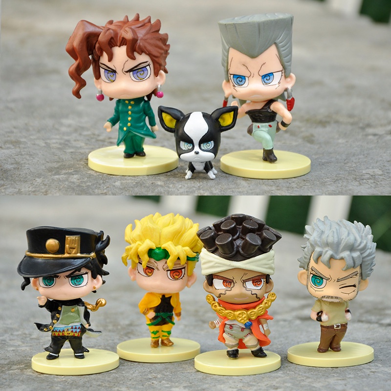 Mô Hình Nhân Vật JOJO Bizarre Adventure Gold Wind Assassin Lesut Nero 7 Loại