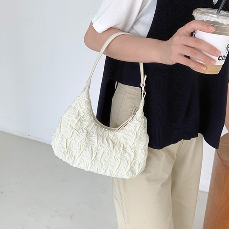 Túi Xách Hình Đám Mây Xếp Ly Xinh Xắn Hợp Thời Trang