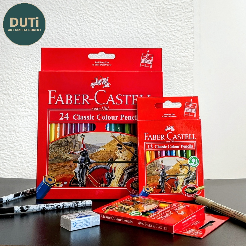 Chì Màu Khô Classic Knight Faber-Castel