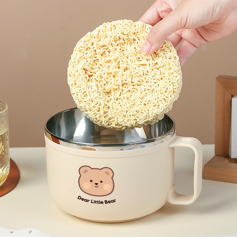 Cốc đựng canh, ủ cháo đựng cơm giữ nhiệt - Hàng cao cấp SUS 304 không rỉ - Tặng kèm thìa