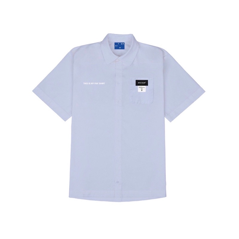 áo sơmi xanh aither studio