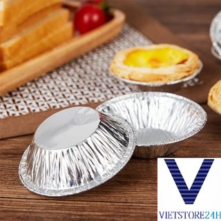 Chén giấy bạc nướng bánh , nướng hào