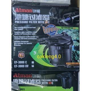 Lọc thùng có đèn uv atman ef-3000uv, ef-4000uv
