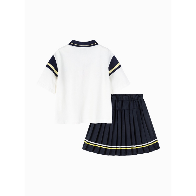 Bộ áo chân váy bé gái hiệu Balabala - KIDS 20822211901410101