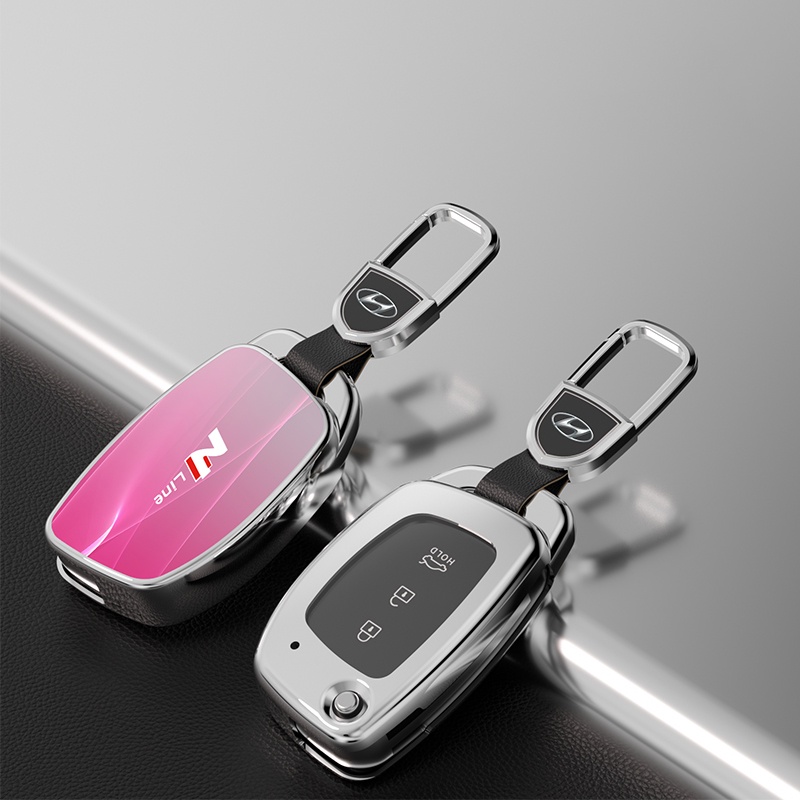 Bộ ốp khoá xe hơi hợp kim  cho xe Hyundai i10, Elantra Số Sàn