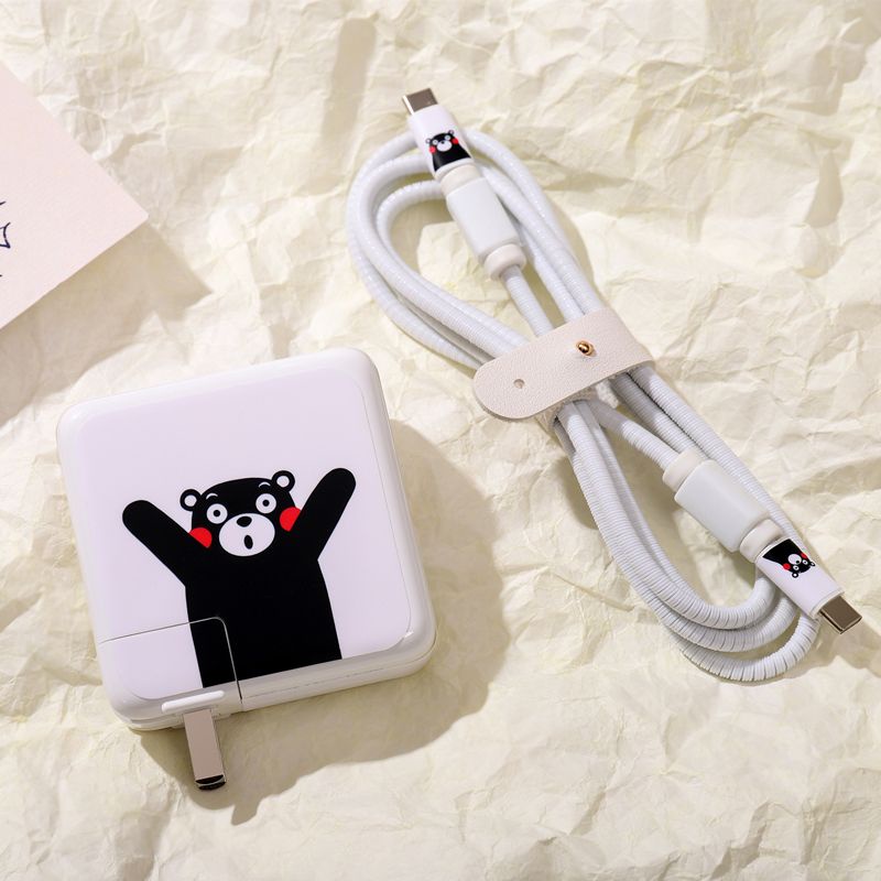 Miếng Dán Bảo Vệ Cáp Sạc Macbook 45w 85w 67w 87W Thiết Kế Dễ Thương