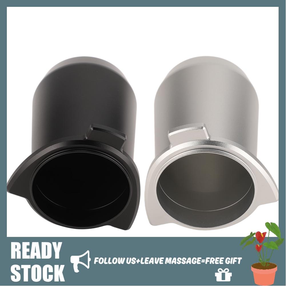 Dajrrhd Coffee Powder Cup 54mm Aluminum Alloy Feeder Compact Lightweight Anti Flying Dosing Mug for Breville 8