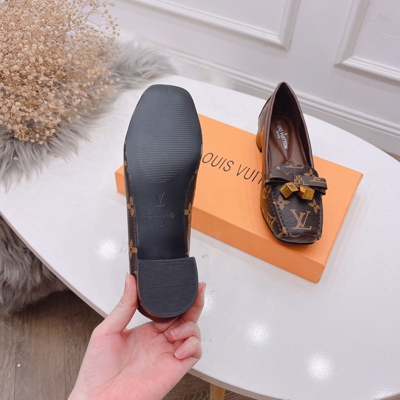 Giày Moka LV chuông