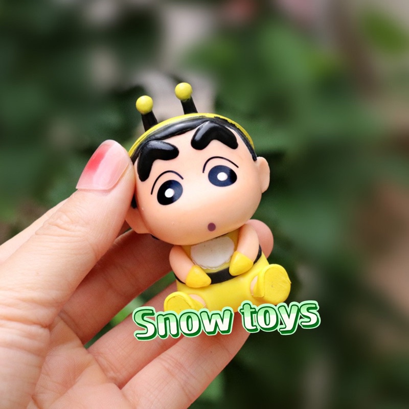 Mô hình Shin Cậu bé bút chì - Shinnosuke - Shin chan Cosplay dễ thương bền màu chất liệu an toàn Shinosuke - 7,5~8,5cm