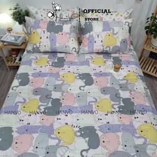 Ga bo chun họa tiết Cotton Hàn Quốc cao cấp, Hân Võ Bedding