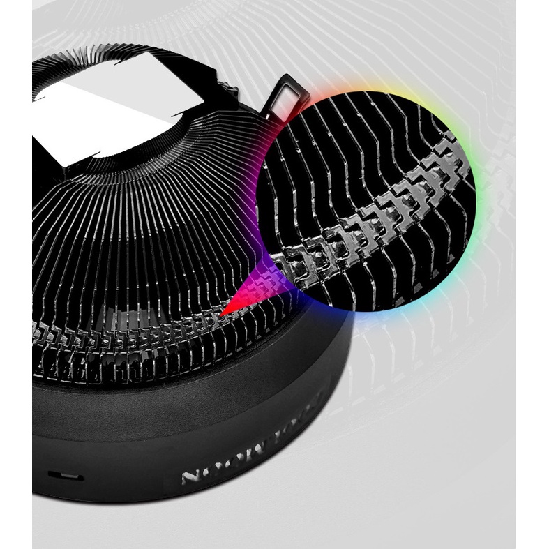 Quạt Tản Nhiệt, Fan CPU UFO X Led RGB - Tự Động Đổi Màu Và Hiệu Ứng