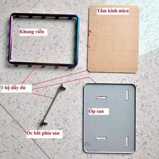 Bọc biển số Titan 7 màu