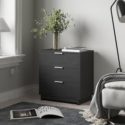 ALTIE, Tủ lưu trữ 3 ngăn kéo Bắc Âu DRA_139, 68x40x72cm, tủ gỗ Scandi Home