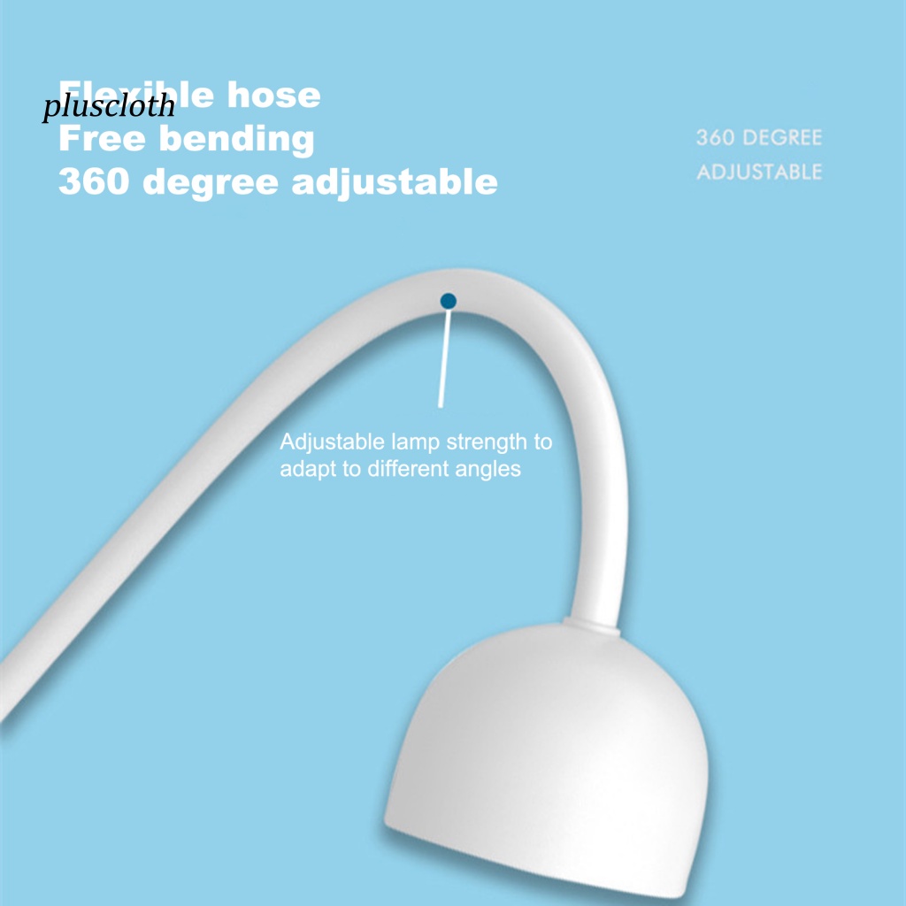 &lt; Pluscloth &gt; Đèn LED Làm Khô Sơn Móng Tay Bằng Poly Nhanh Chóng Dùng Trong Nhà