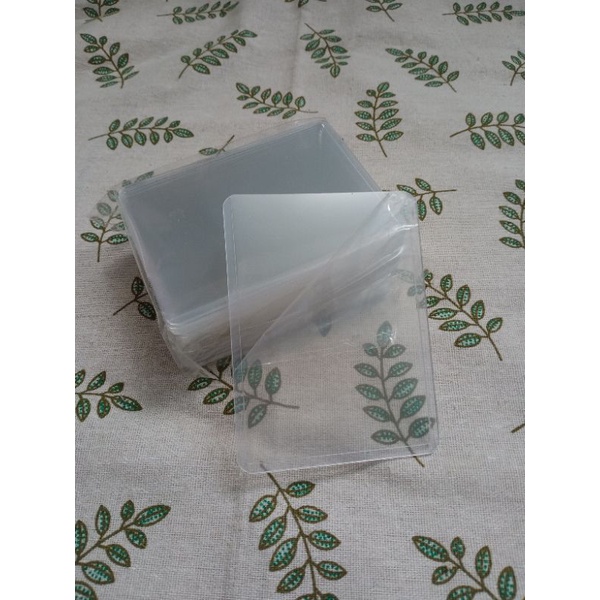 Toploader dùng để deco, đựng card, ảnh thần tượng kpop, anime, thẻ bài sưu tầm size A7, A7 glueset