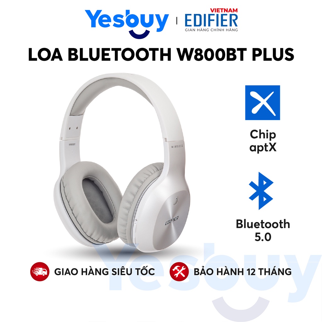 Tai nghe Bluetooth 5.1 thể thao EDIFIER W800BT Plus Chống ồn - Hàng Chính Hãng - Bảo Hành 12 Tháng