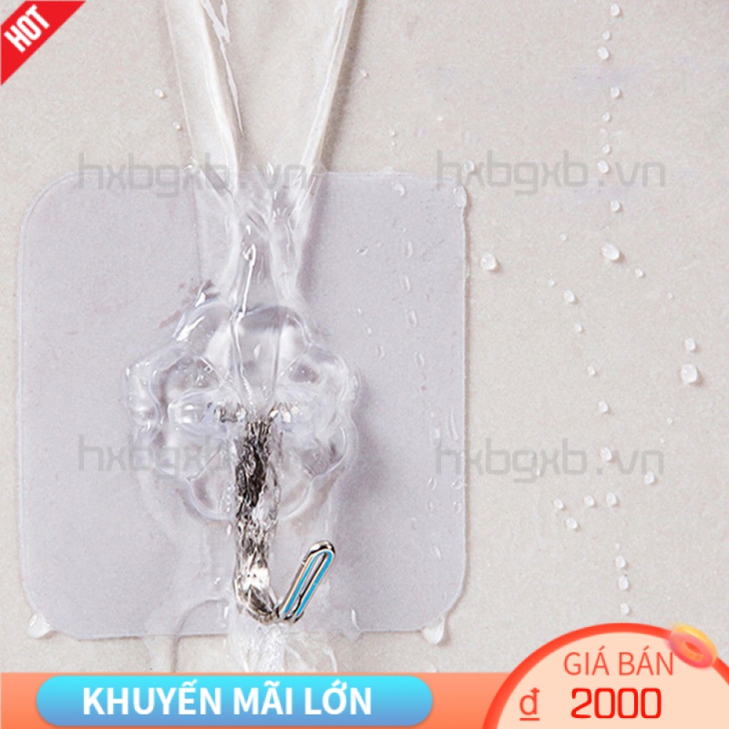 Set 2 Móc Treo Đồ Gắn Tường Tiện Lợi