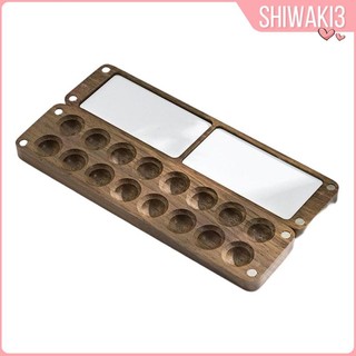 [Shiwaki] Khay Gỗ Đựng Màu Vẽ Du Lịch