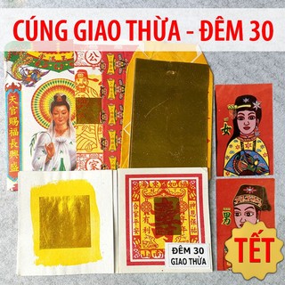 Bộ Cúng Giao thừa Tối 30 Tết