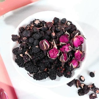 TRÀ HẮT KỶ TỬ MIX HOA HỒNG