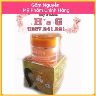 Kem sứ tiên vàng , Dưỡng trắng da, giữ ẩm, giúp da săn chắc, mịn màng