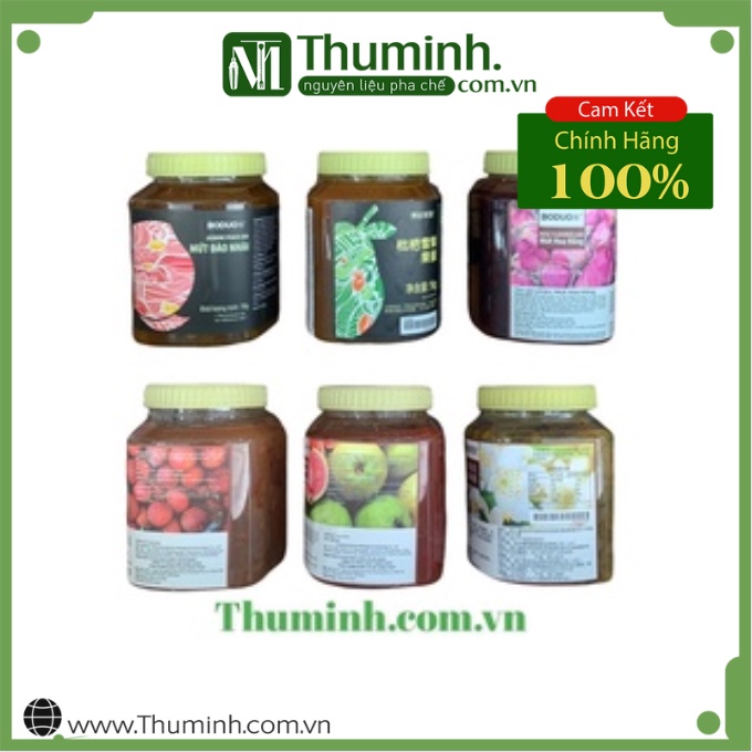 Mứt Boduo Hộp 1Kg Có Đủ Vị