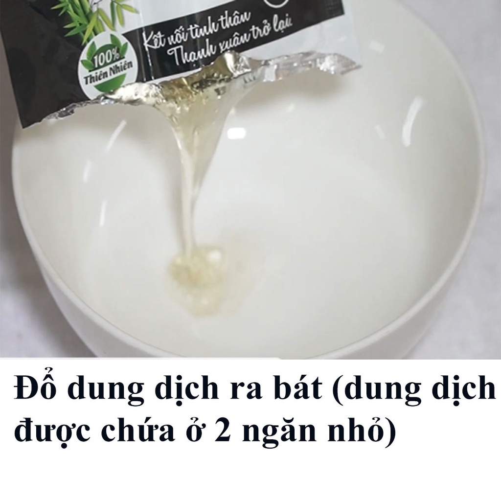 Nhuộm Tóc Bạc Dầu Gội Phủ Bạc Thảo Dược Love World Nhuộm Phủ Tóc Trắng Nhuộm Tóc Bạc Thành Tóc Nâu Đen Tự Nhiên Tại Nhà