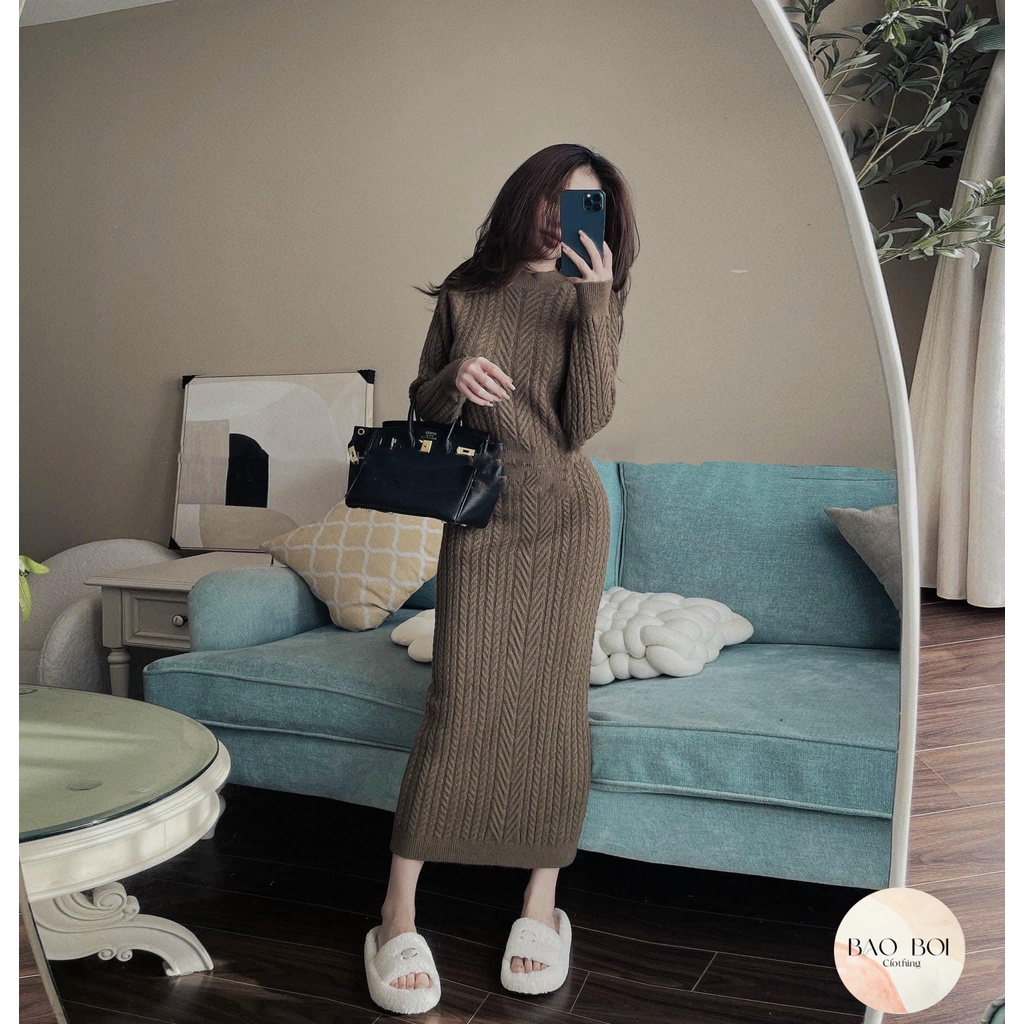 Set len sợi thừng nhỏ, Set đô thu đông, Bảo Bối Clothing