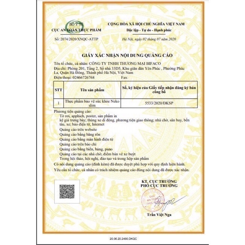 GIẢM CÂN CẤP TỐC NEKO SLIM GIẢM NGAY 5-7KG