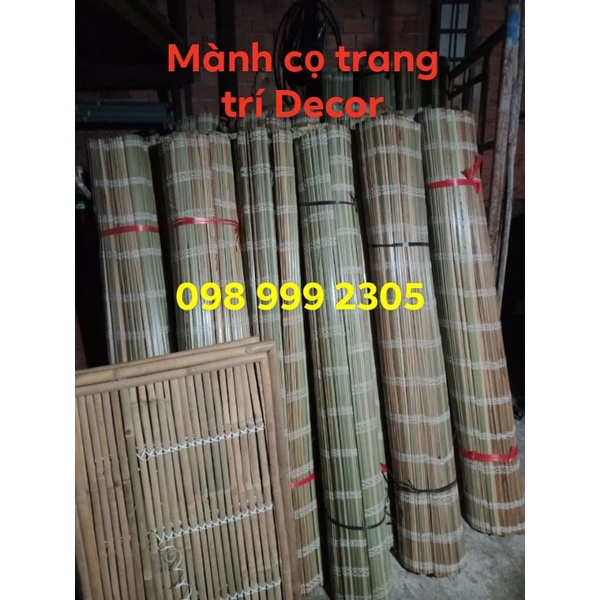 Mành cọ trang trí