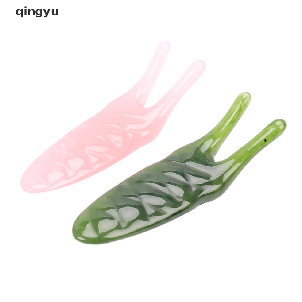 Guasha Mát Xa Mặt Bằng Nhựa Resin Tự Nhiên