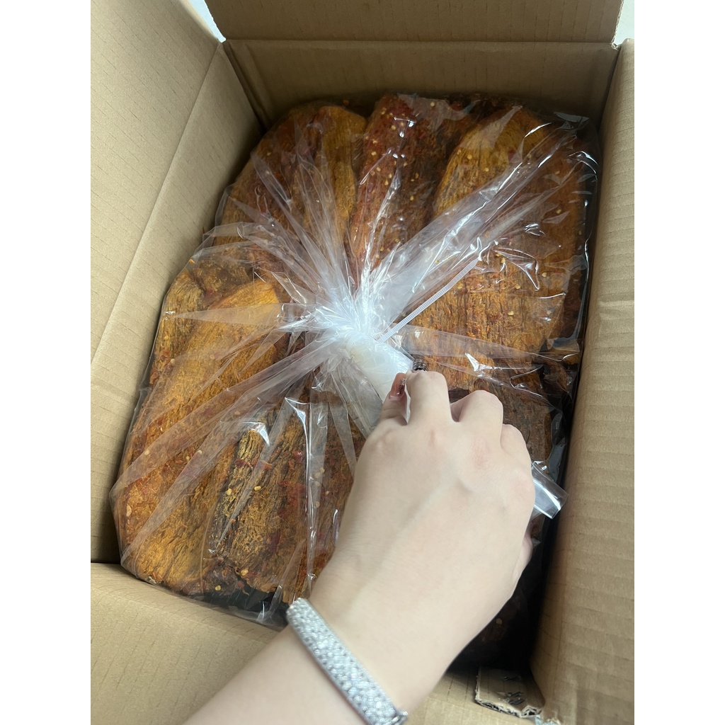 Khô Bò Củ Chi Nguyên Miếng Thùng 5kg - Hàng Loại 1