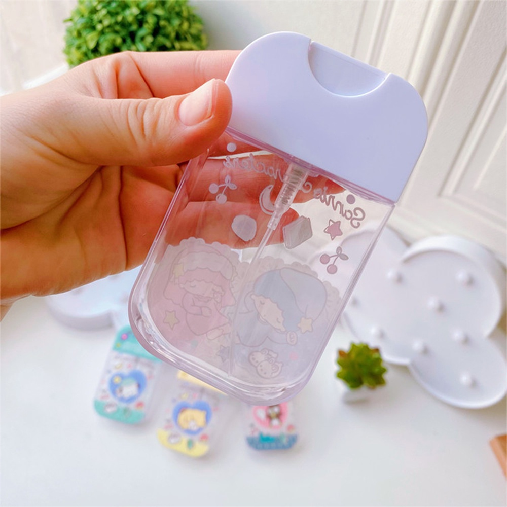 Sanrio Cinnamoroll Chai Xịt Hello Kitty Hello Kitty 40Ml Hoạt Hình Với Phễu Mini Miễn Phí Cho Trẻ Em Nước Hoa Có Cồn
