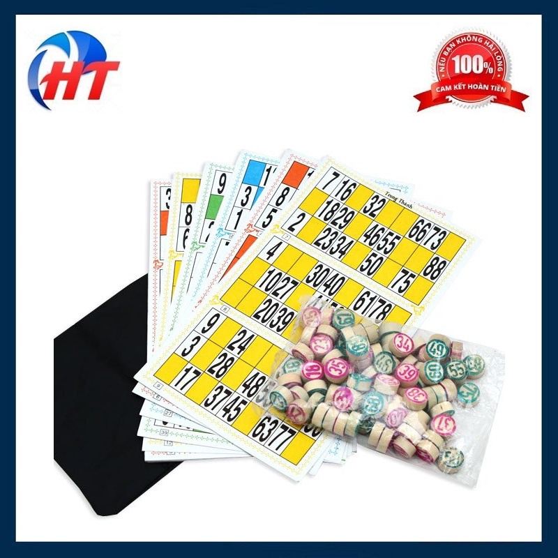 Bộ Trò Chơi Lô Tô Giấy