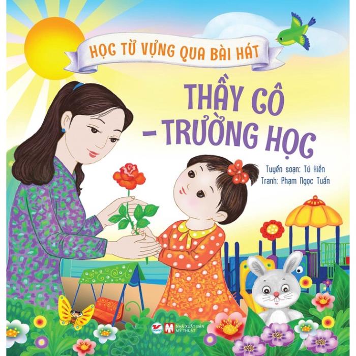 Sách - Học Từ Vựng Qua Bài Hát - Thầy Cô, Trường Học - Tân Việt