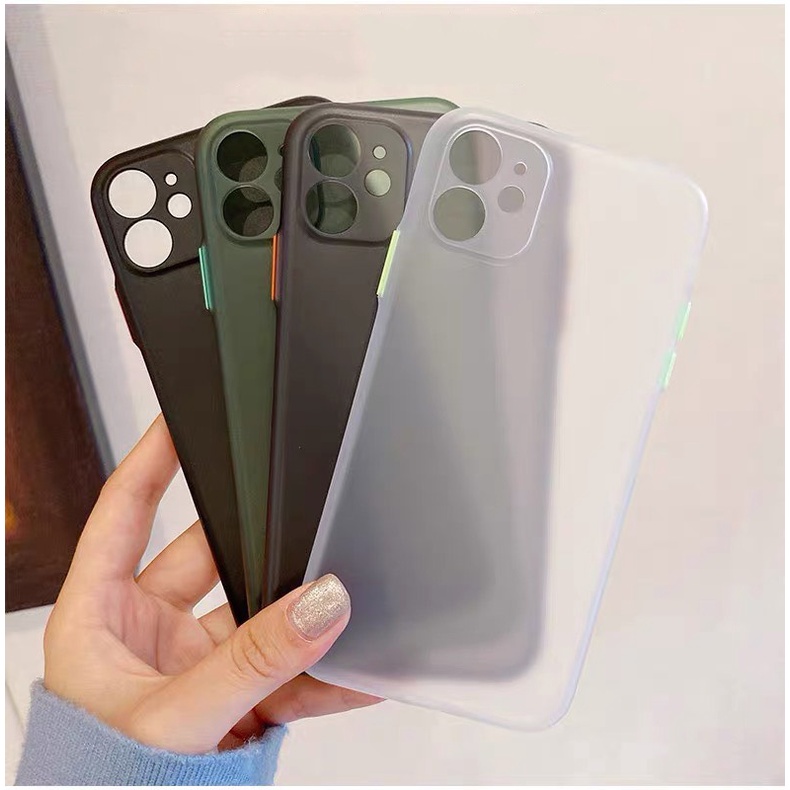 Ốp Lưng Giấy Siêu Mỏng có nút bấm đủ mã 11/12/13/14pro/promax