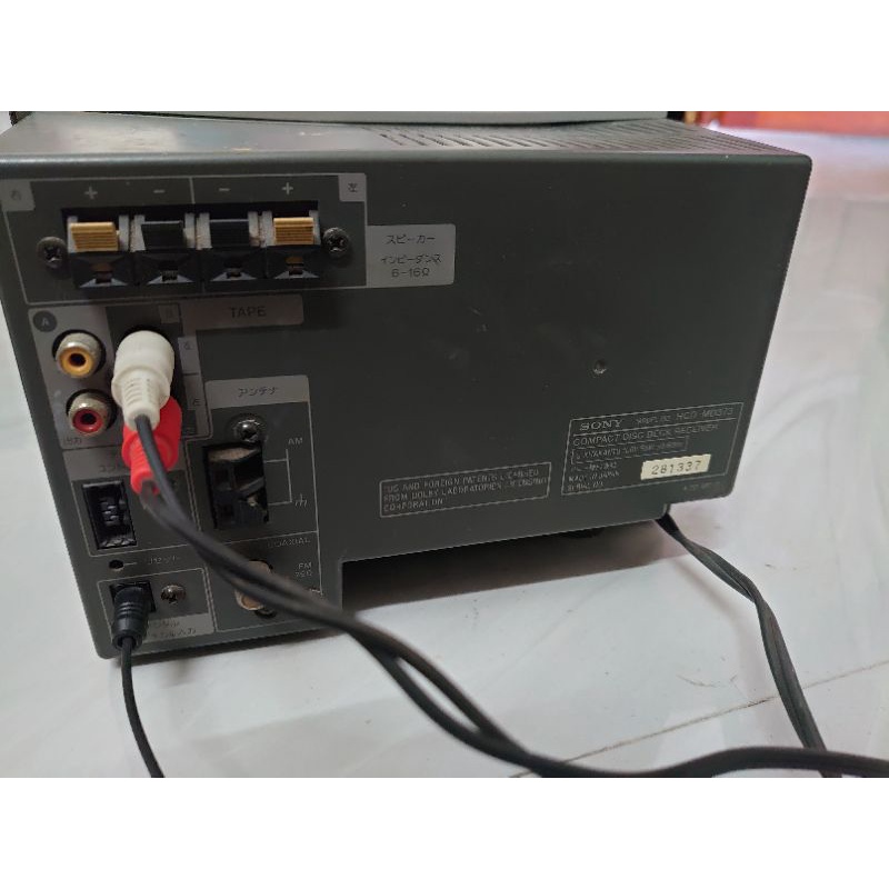 Dàn mini Sony MD373 dòng khủng, bass khoẻ, chuyên remix