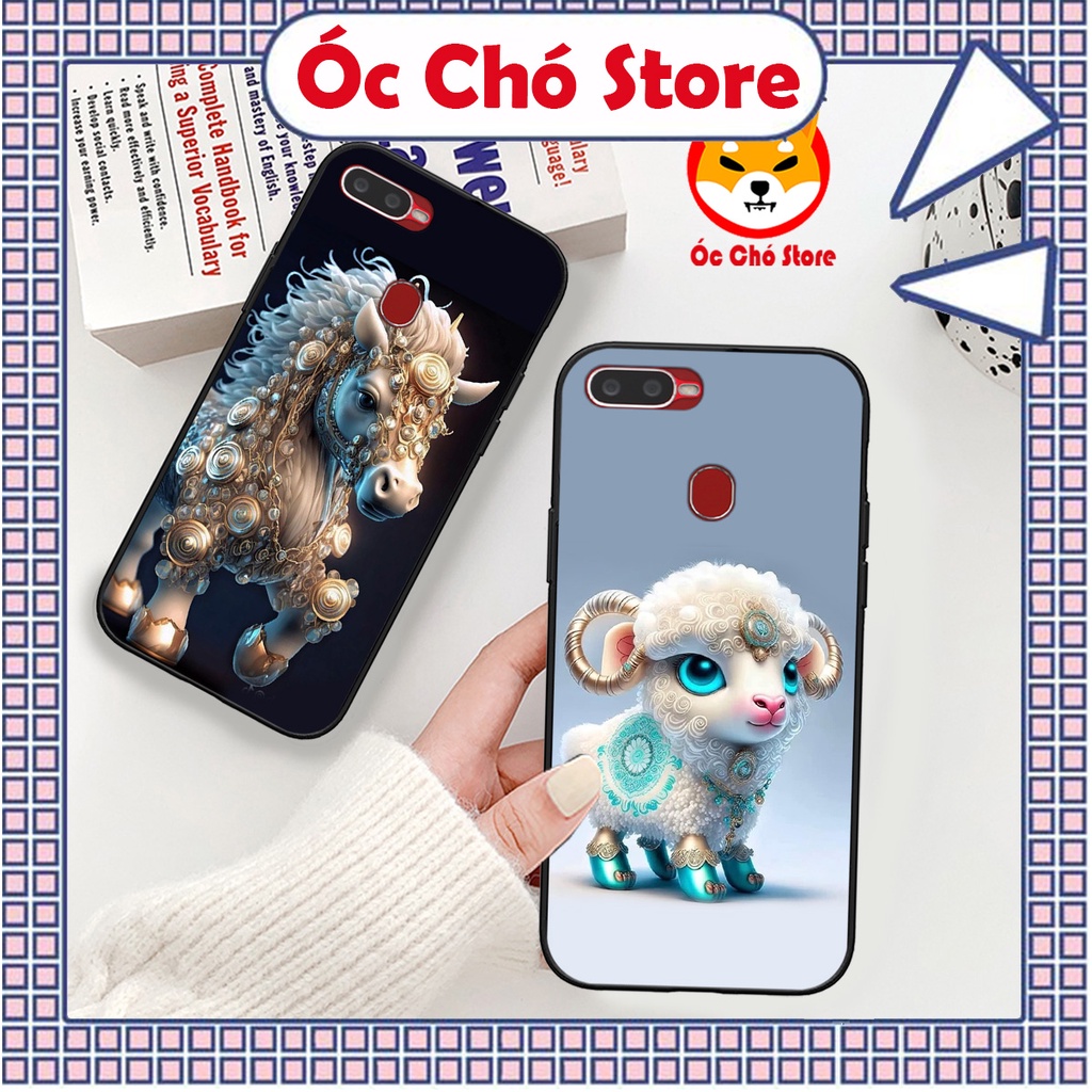Ốp lưng Oppo A5s / A7 / F9 / A12 đủ bộ 12 con giáp mẫu mới siêu đẹp giá rẻ