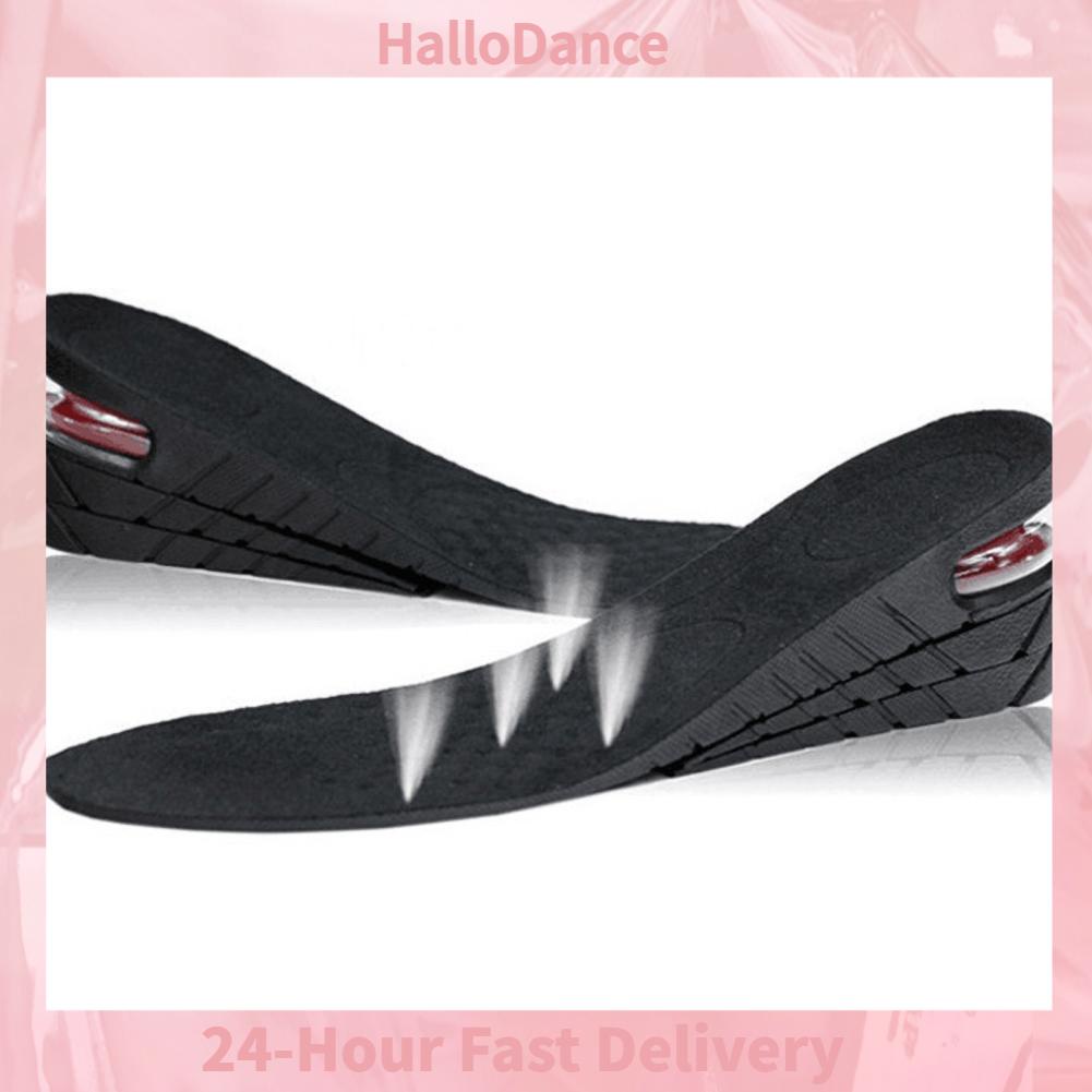 HalloDance Đế tăng chiều cao Nam nữ PVC Giày thể thao hấp thụ sốc nâng gót Chèn